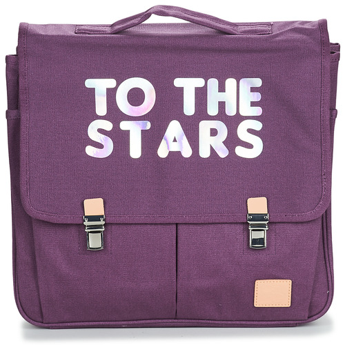 Taschen Mädchen Schultasche Jojo Factory CARTABLE UNI TO THE STARS Bordeaux