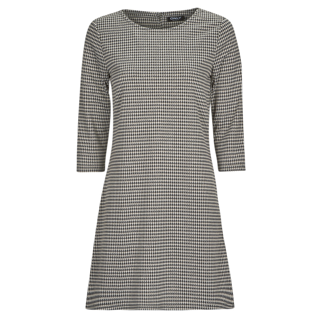 Kleidung Damen Kurze Kleider Only ONLBRILLIANT 3/4 CHECK DRESS  JRS    