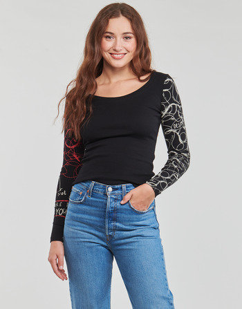 Vêtements Femme T-shirts manches longues Desigual HERY 