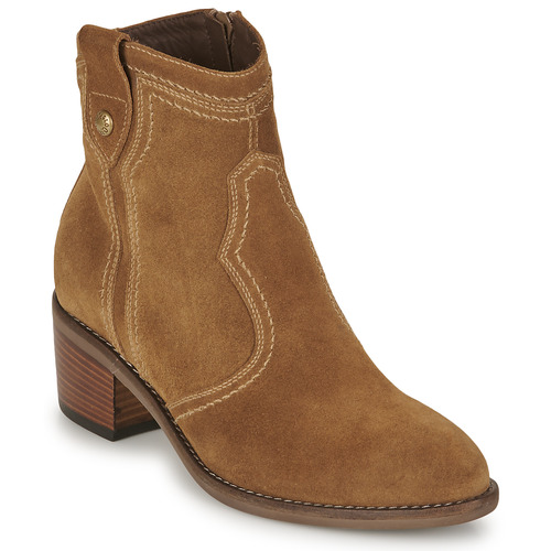 Schuhe Damen Low Boots NeroGiardini VARNA Kognac