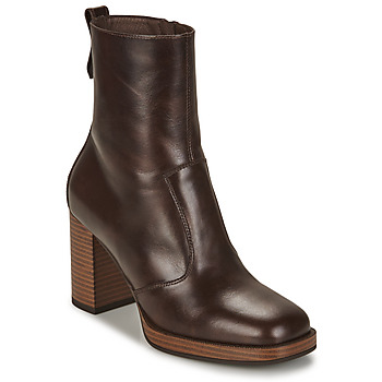 Schuhe Damen Low Boots NeroGiardini MONZA Braun,