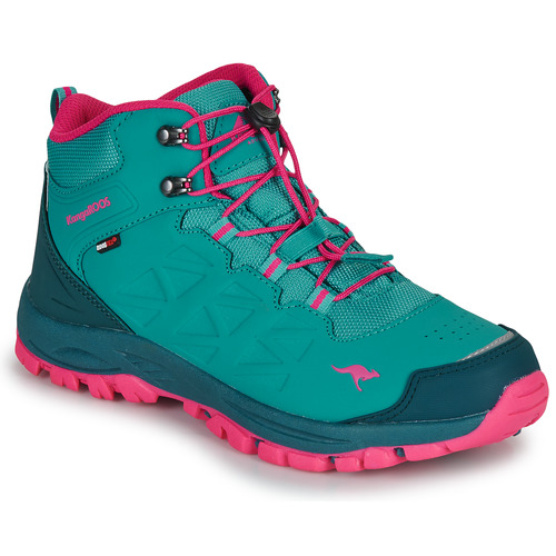 Schuhe Damen Wanderschuhe Kangaroos K-XT Para Mid RTX Blau