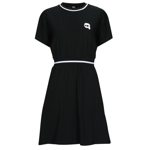 Vêtements Femme Robes courtes Karl Lagerfeld IKONIK 2.0 T-SHIRT DRESS 