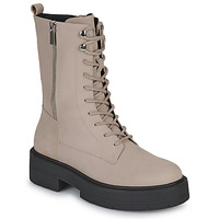 Schuhe Damen Boots Geox D SPHERICA EC7 Beige