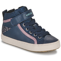 Schuhe Mädchen Sneaker High Geox J KALISPERA GIRL Marineblau