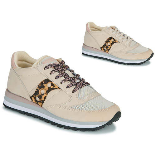 Schuhe Damen Sneaker Low Saucony Jazz Triple Beige