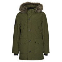 Kleidung Herren Parkas Superdry EVEREST FAUX FUR HOODED PARKA Khaki