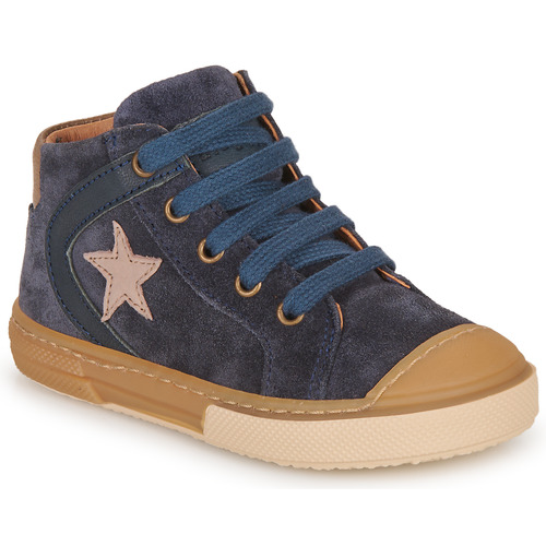 Schuhe Kinder Sneaker High Bisgaard HOLGER Marineblau