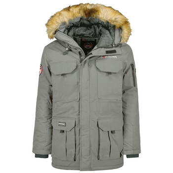 Kleidung Jungen Parkas Geographical Norway BATTLEGIANT Grau / Hell