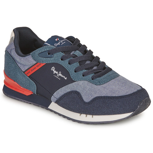 Schuhe Jungen Sneaker Low Pepe jeans LONDON ONE B Marineblau / Blau