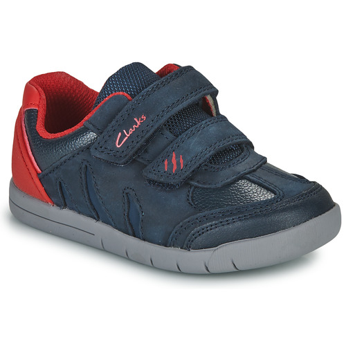 Chaussures Garçon Baskets basses Clarks REX PLAY T 