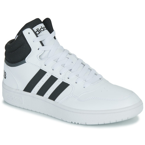 Schuhe Herren Sneaker High Adidas Sportswear HOOPS 3.0 MID Weiß