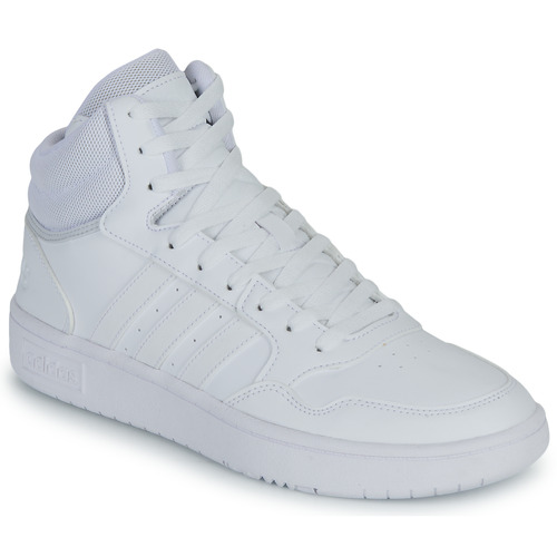 Schuhe Damen Sneaker High Adidas Sportswear HOOPS 3.0 MID Weiß