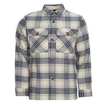 Kleidung Herren Mäntel Esprit Check Overshirt Bunt