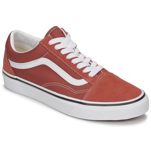 Schuhe Sneaker Low Vans Old Skool Rot