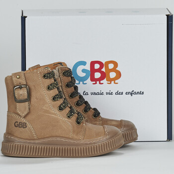 Schuhe Mädchen Boots GBB  Beige