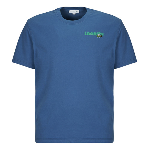 Kleidung Herren T-Shirts Lacoste TH7544 Marineblau