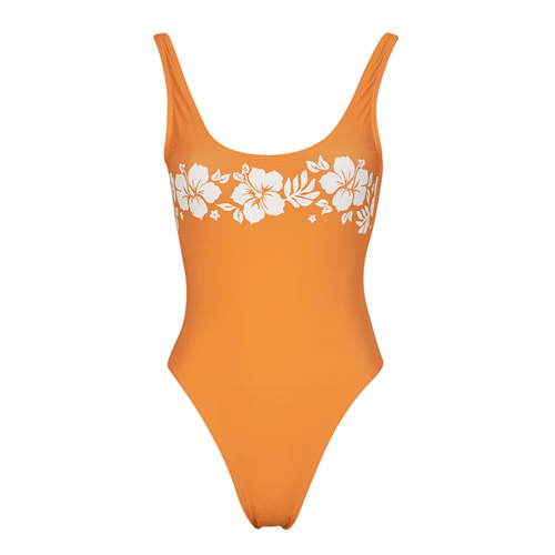 Kleidung Damen Badeanzug Billabong ON ISLAND TIME ONE PIECE Orange