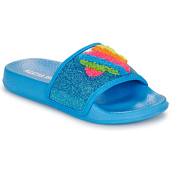 Schuhe Mädchen Pantoletten Agatha Ruiz de la Prada FLIP FLOP NUBE Blau / Bunt