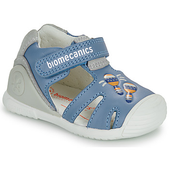 Schuhe Kinder Sandalen / Sandaletten Biomecanics SANDALIA MARACAS Blau