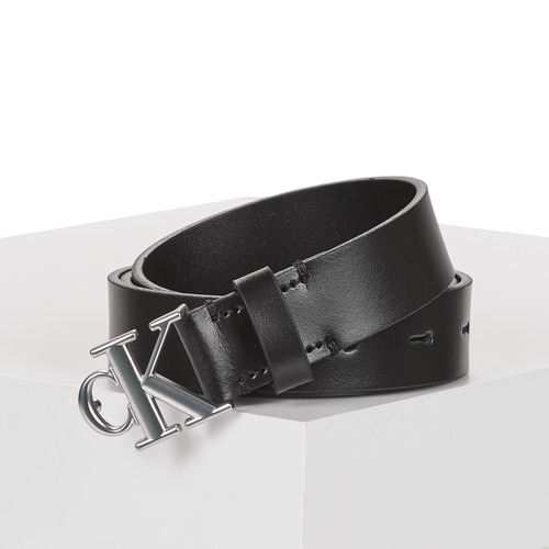 Accessoires Damen Gürtel Calvin Klein Jeans ROUND MONO PLAQUE LTHRBELT 25MM    