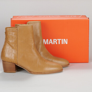 Schuhe Damen Low Boots JB Martin LOCA Braun,