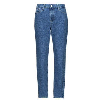 Kleidung Damen Mom Jeans Calvin Klein Jeans MOM JEAN Blau