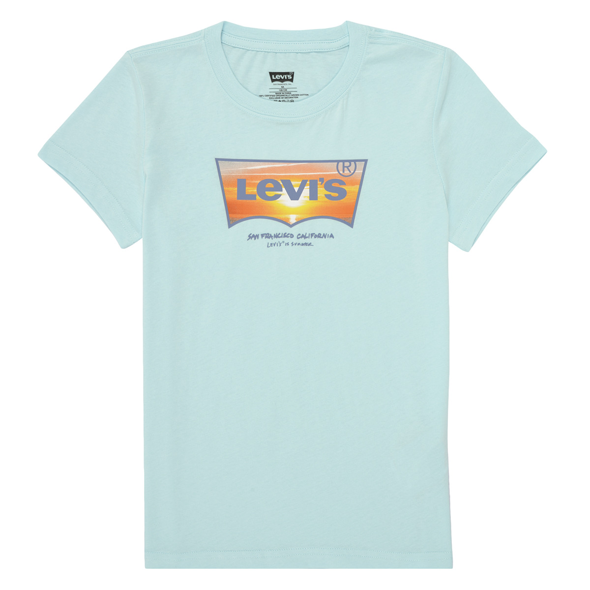 Vêtements Garçon T-shirts manches courtes Levi's SUNSET BATWING TEE 