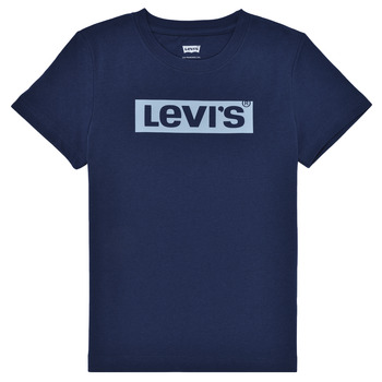 Kleidung Jungen T-Shirts Levi's SHORT SLEEVE GRAPHIC TEE SHIRT Blau