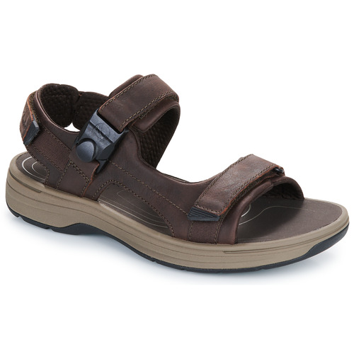 Schuhe Herren Sportliche Sandalen Clarks SALTWAY TRAIL Braun,