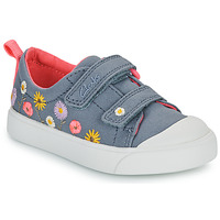 Schuhe Mädchen Sneaker Low Clarks CITY BRIGHT T Blau / Bunt