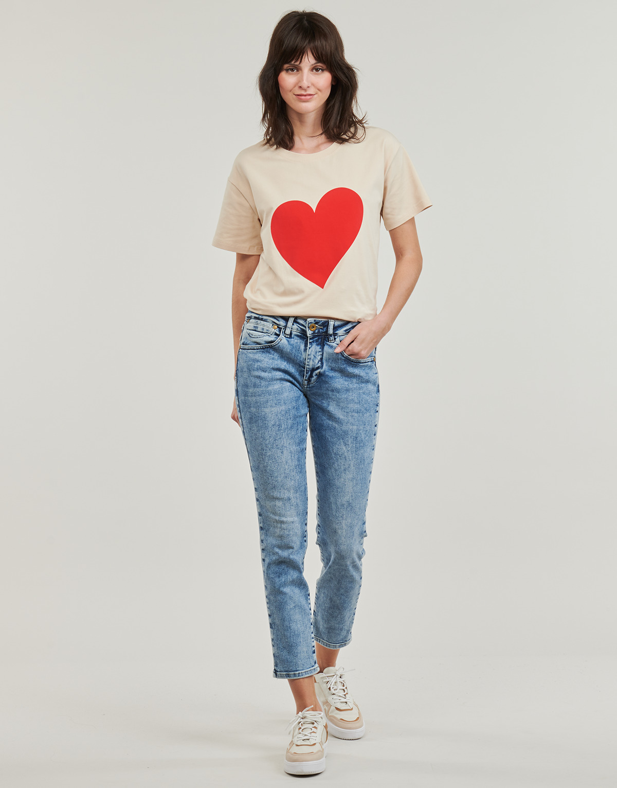 Vêtements Femme Jeans droit Freeman T.Porter SOPHY S-SDM 