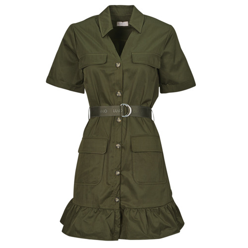 Kleidung Damen Kurze Kleider Liu Jo MA4400 Khaki