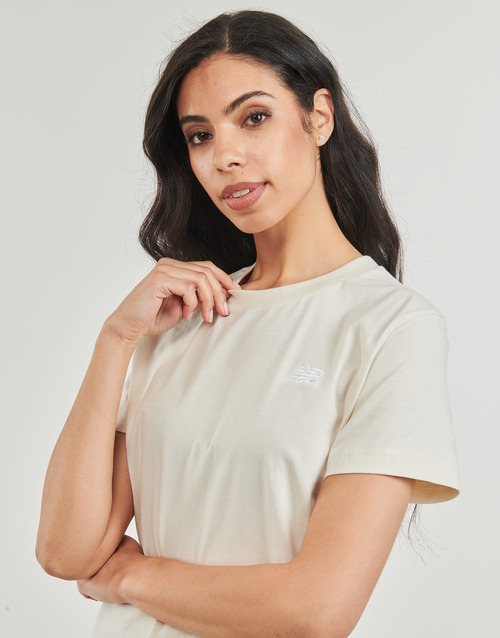 New Balance SMALL LOGO T-SHIRT Beige