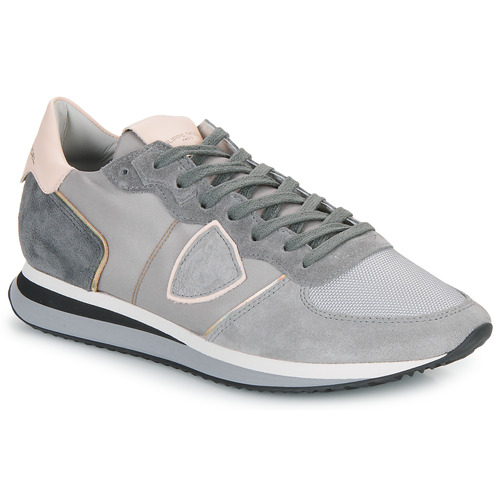 Schuhe Damen Sneaker Low Philippe Model TRPX LOW WOMAN Grau