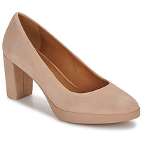 Schuhe Damen Pumps Geox D WALK PLEASURE 60 Beige