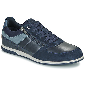 Schuhe Herren Sneaker Low Geox U RENAN Marineblau