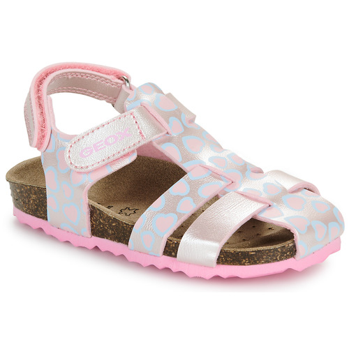 Schuhe Mädchen Sandalen / Sandaletten Geox B SANDAL CHALKI GIRL  