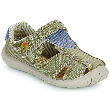 Schuhe Kinder Sandalen / Sandaletten El Naturalista NT74129 Khaki / Blau