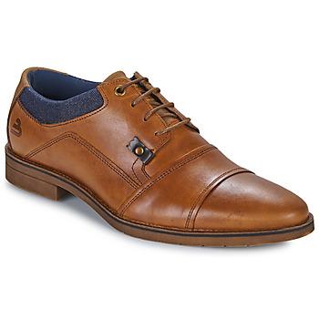 Schuhe Herren Derby-Schuhe Bullboxer SHAAN LACE UP III Kognac