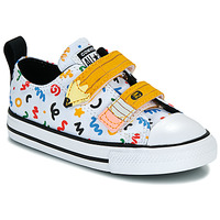 Schuhe Kinder Sneaker Low Converse CHUCK TAYLOR ALL STAR EASY-ON DOODLES Weiß / Bunt