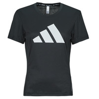 Kleidung Damen T-Shirts adidas Performance RUN IT TEE Weiß