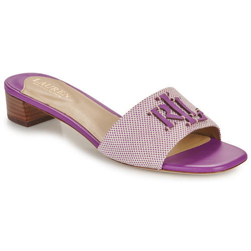 Chaussures Femme Mules Lauren Ralph Lauren FAY LOGO-SANDALS-FLAT SANDAL 