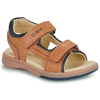 Schuhe Jungen Sandalen / Sandaletten Kickers PLATINO Kamel