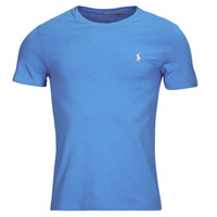 Kleidung Herren T-Shirts Polo Ralph Lauren T-SHIRT AJUSTE EN COTON Blau