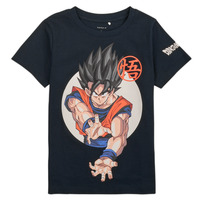 Kleidung Jungen T-Shirts Name it NKMNIALLAN DRAGONBALL SS TOP  VDE Marineblau