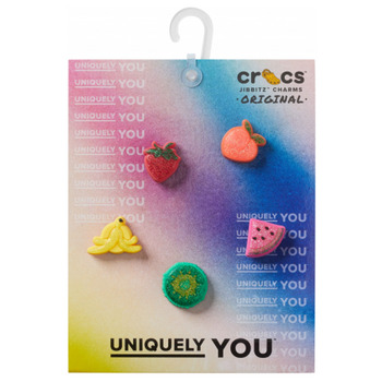 Accessori Accessori scarpe Crocs JIBBITZ Sparkle Glitter Fruits 5 Pack 