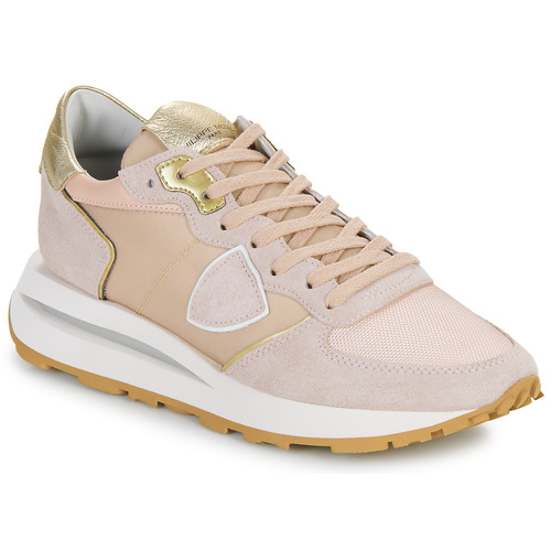 Schuhe Damen Sneaker Low Philippe Model TROPEZ HAUTE LOW WOMAN Beige / Golden