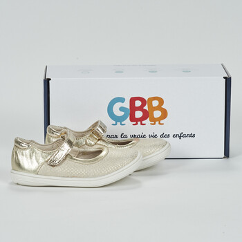 Schuhe Mädchen Ballerinas GBB PLACIDA Golden