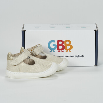 Schuhe Kinder Sneaker High GBB FELICITE Beige